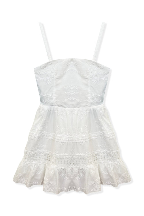 TWEEN BRIDGET LACE INSERT DRESS - FINAL SALE