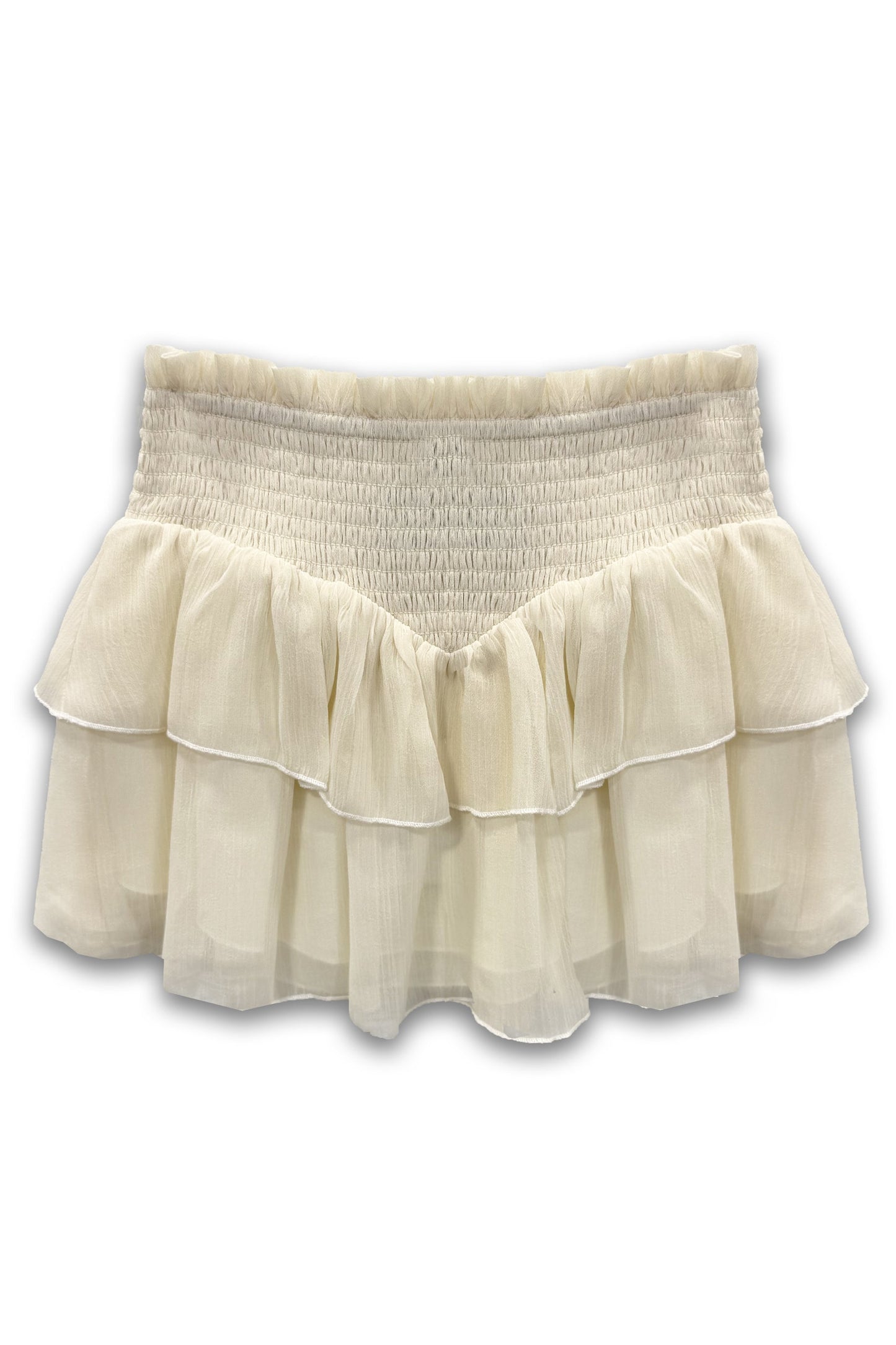 TWEEN BROOKE SOLID FANCY RUFFLE SKIRT