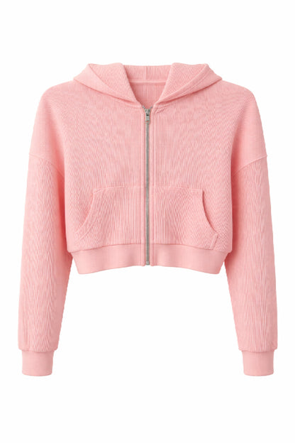 TWEEN BRYNN WAFFLE LOUNGE HOODIE
