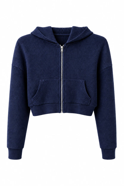 TWEEN BRYNN WAFFLE LOUNGE HOODIE