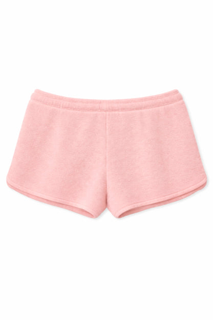 JUNIOR BRYNN WAFFLE LOUNGE SHORTS