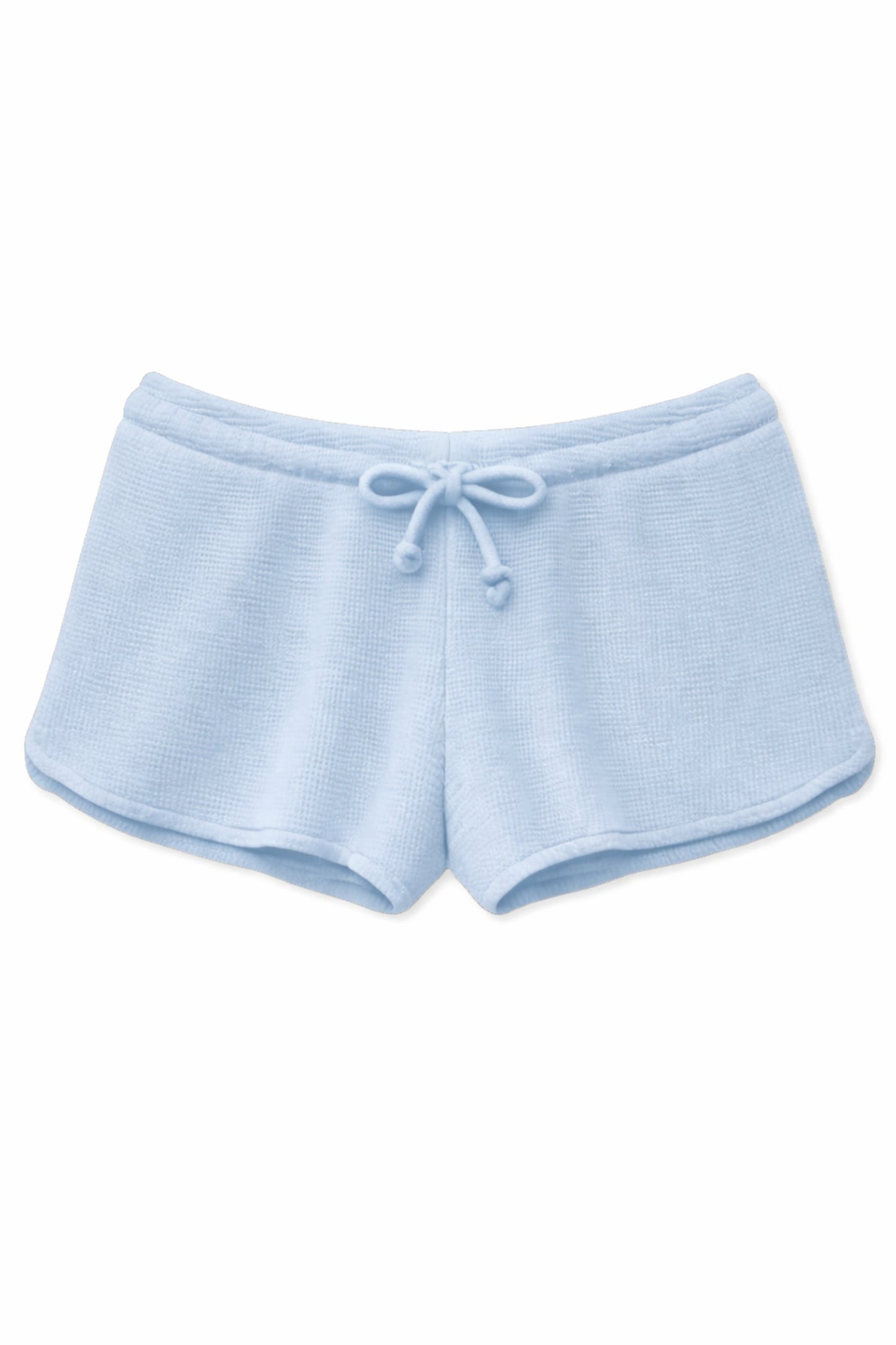 JUNIOR BRYNN WAFFLE LOUNGE SHORTS
