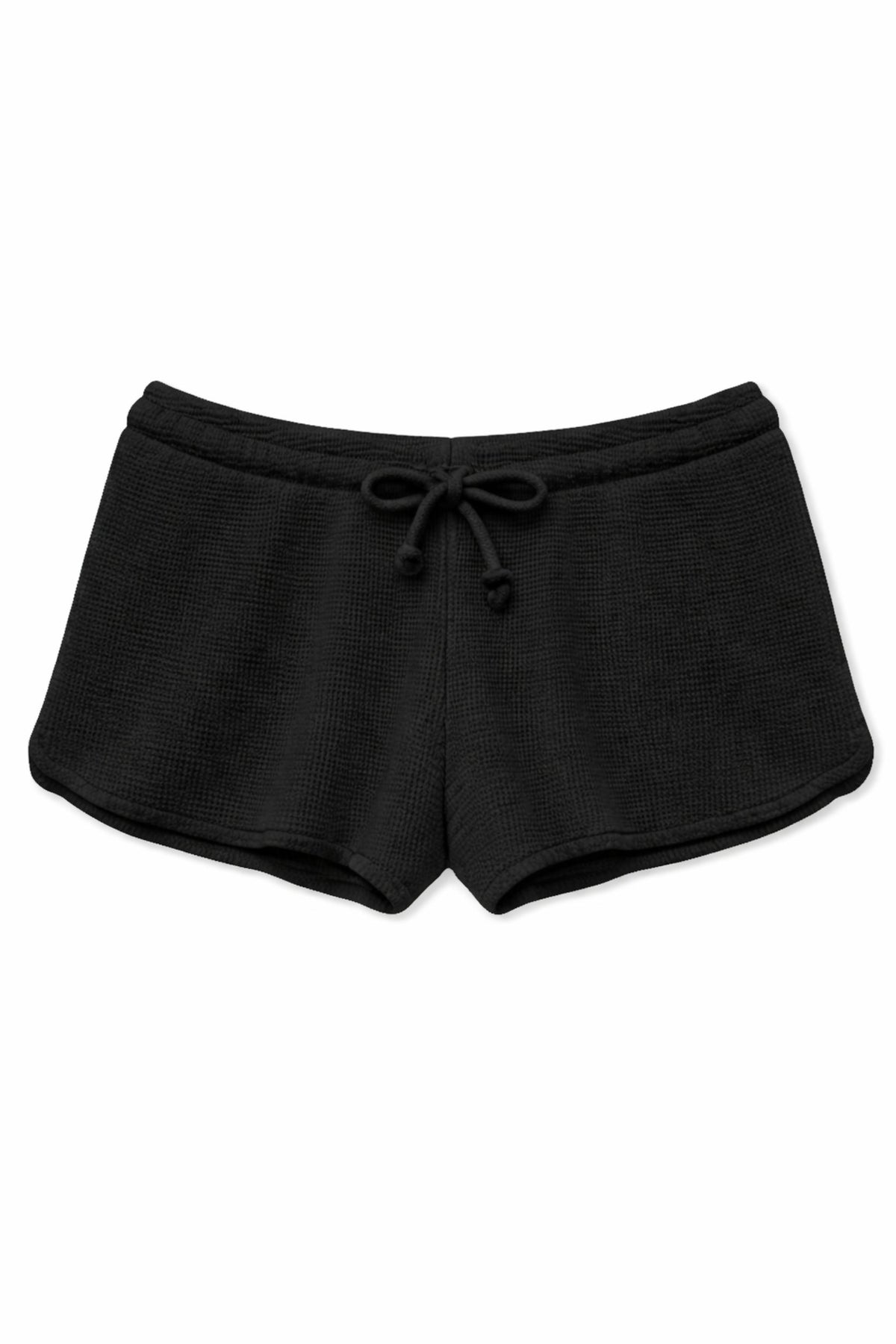 JUNIOR BRYNN WAFFLE LOUNGE SHORTS