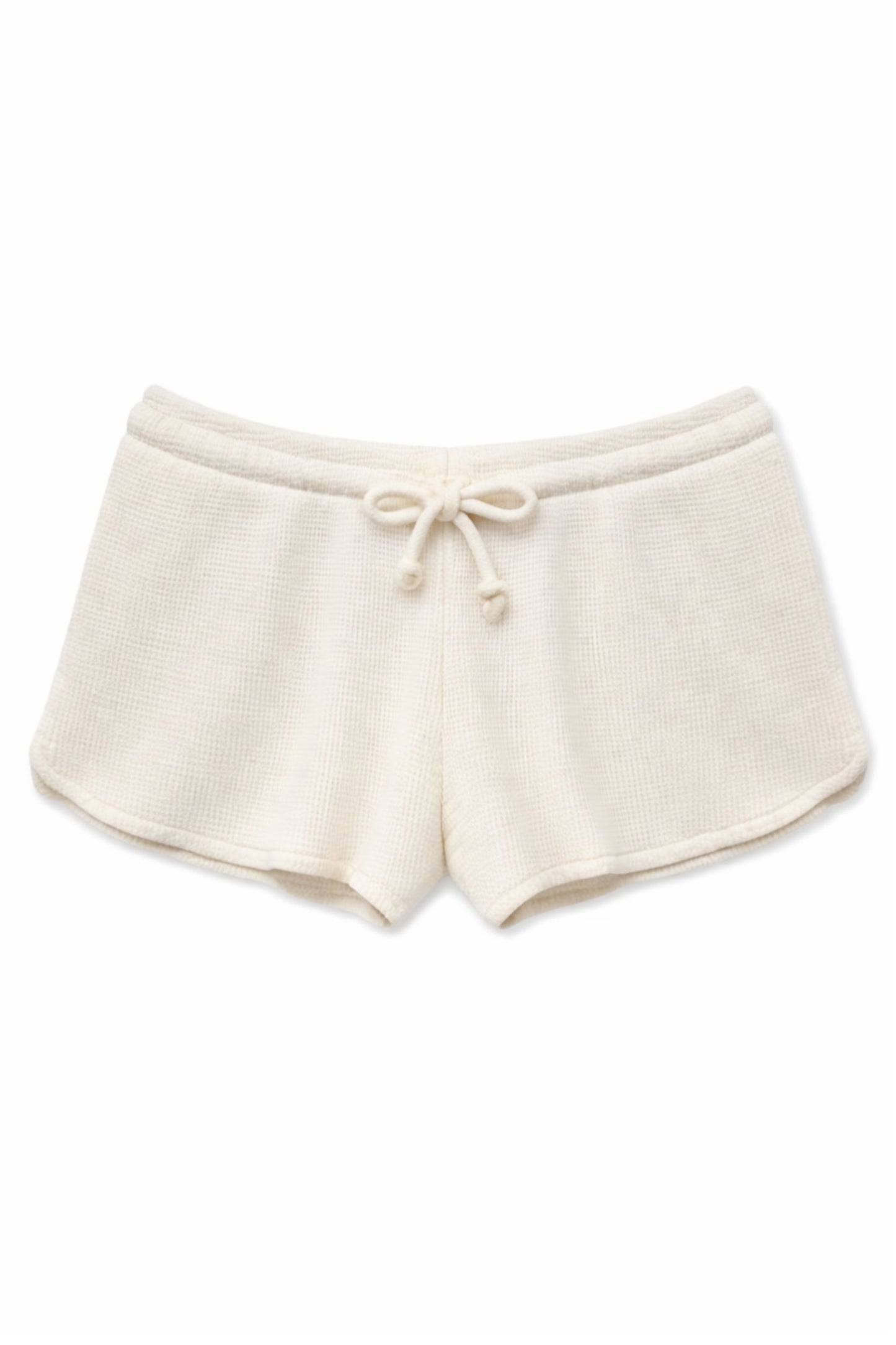 JUNIOR BRYNN WAFFLE LOUNGE SHORTS