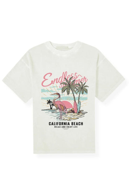 JUNIOR ENDLESS SUMMER GRAPHIC TEE - FINAL SALE