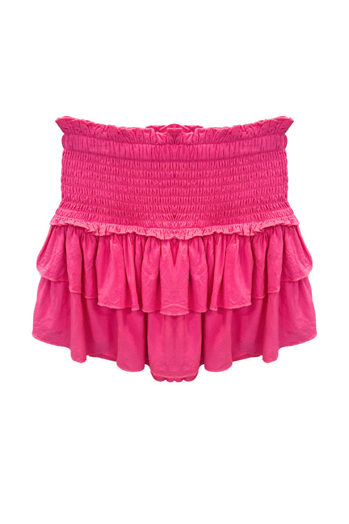 TWEEN BIANCA SOLID TIERED RUFFLE SKIRT - FINAL SALE