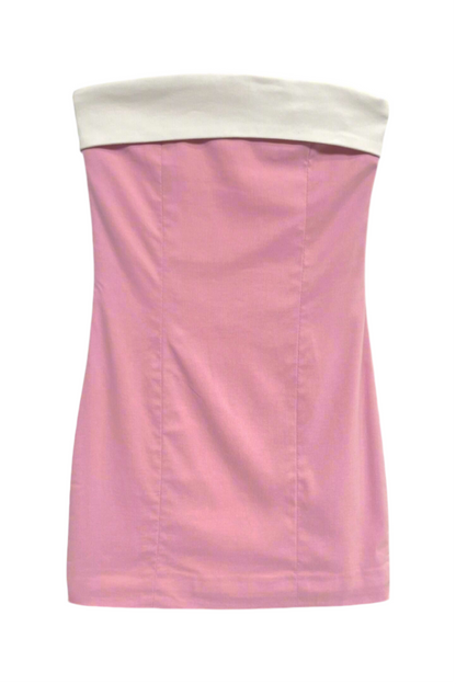 TWEEN STAR DRESS WITH CONTRAST BAND