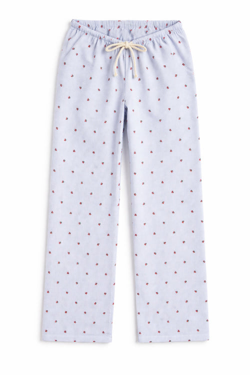 JUNIOR CAPRI STRIPED LOUNGE PANT