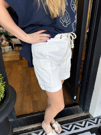 Jenna Shorts - Off White
