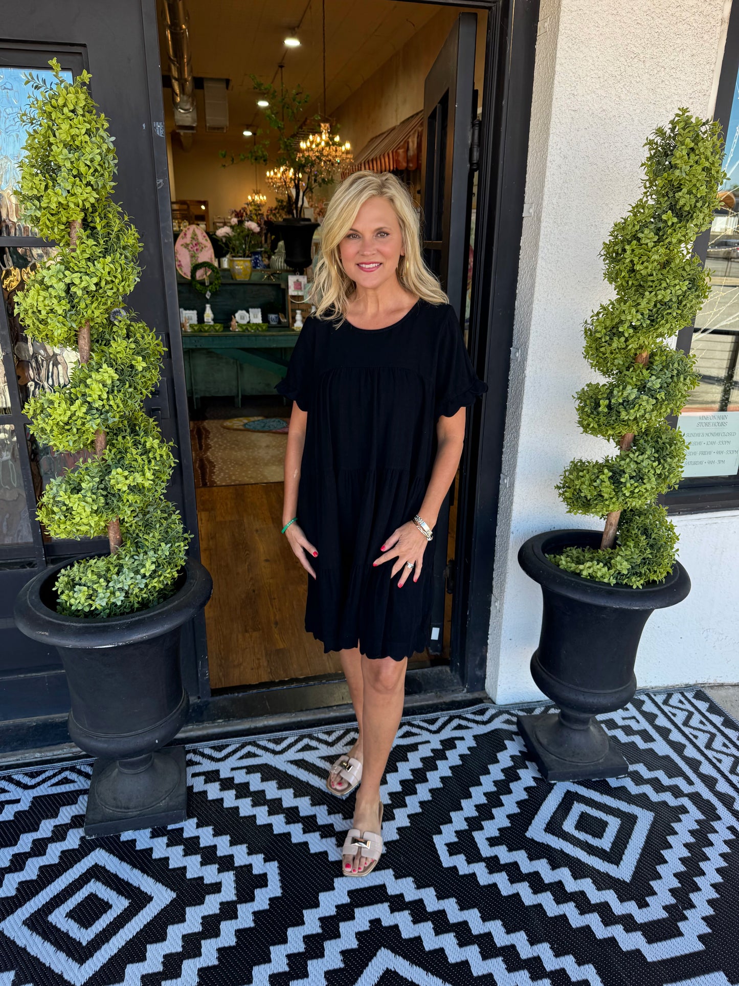 Linda Dress - Black