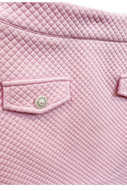 TWEEN CHARLOTTE QUILTED SKIRT W/ POCKET FLAP DETAIL - FINAL SALE