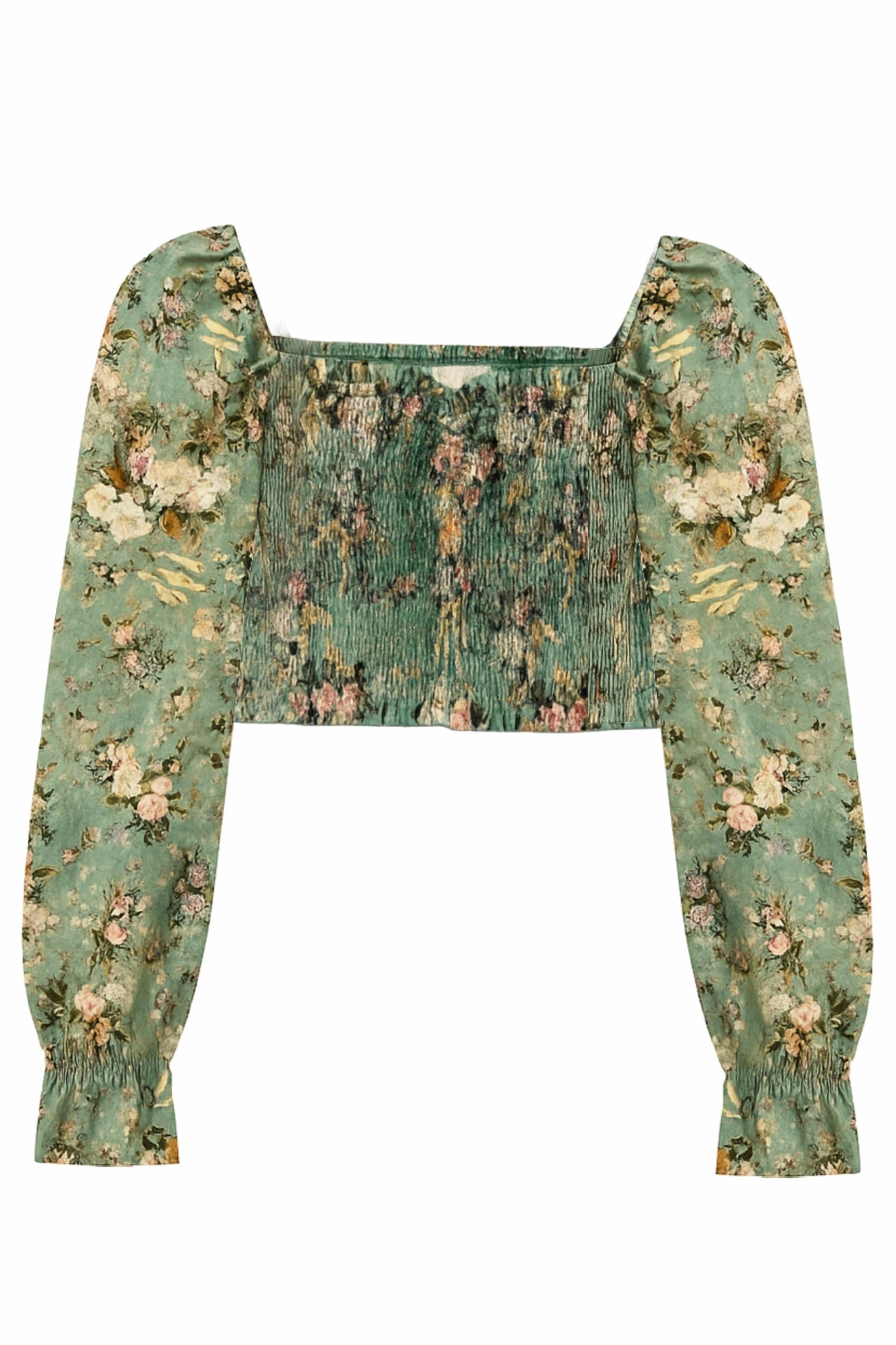 TWEEN CHLOE PRINTED SHEER TOP - FINAL SALE