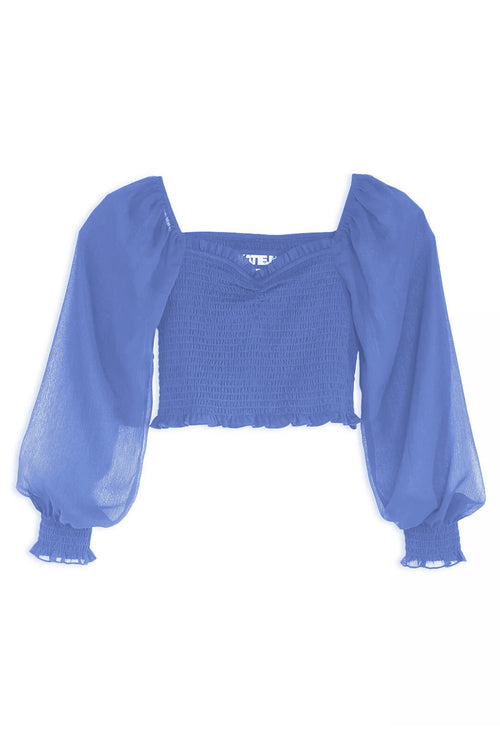 JUNIOR CHLOE SHEER TOP - FINAL SALE
