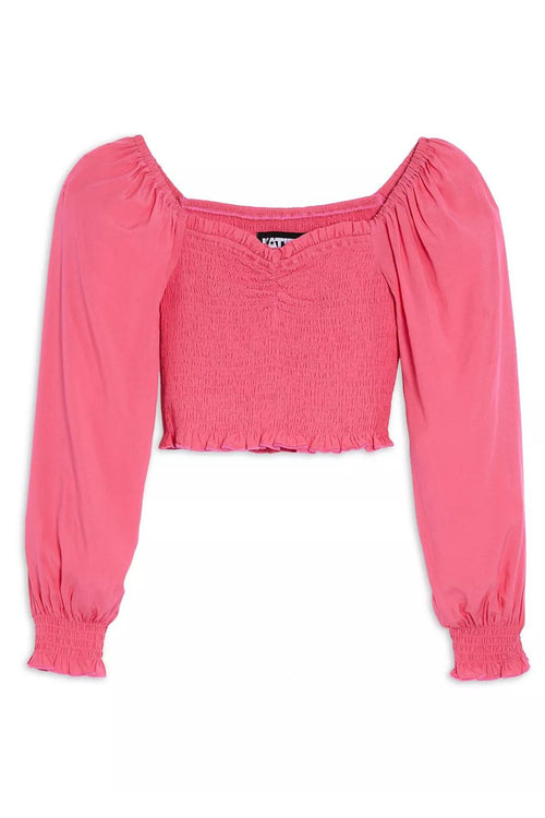 TWEEN CHLOE SOLID LONG SLEEVE TOP - FINAL SALE
