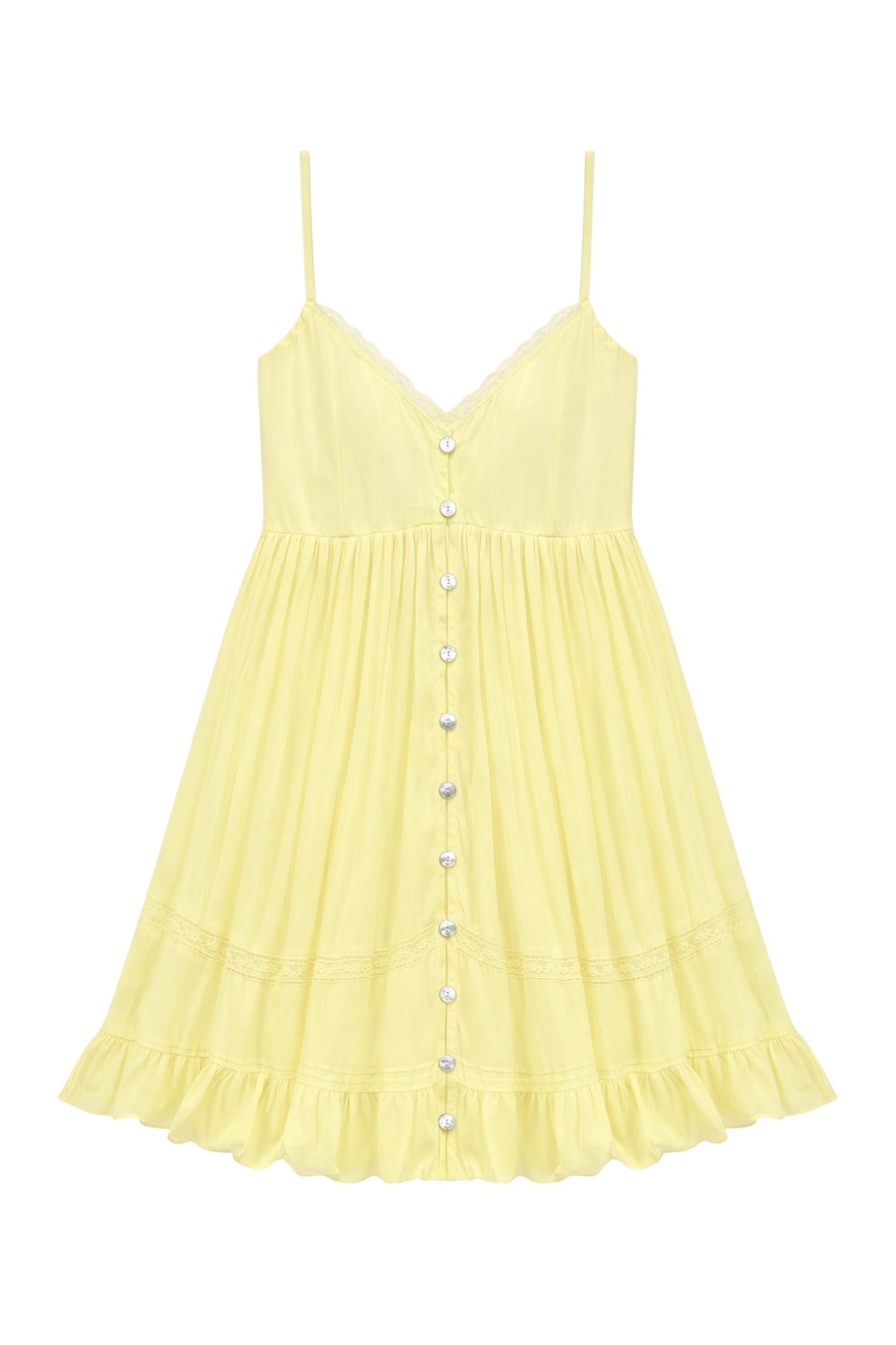 TWEEN DAKOTA BUTTON FRONT DRESS