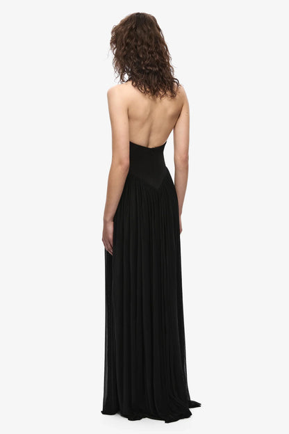 Misha Ophelia Jersey Dress - Black