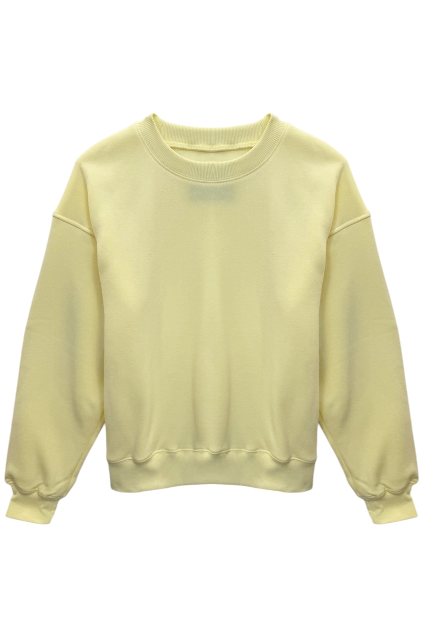 TWEEN DYLAN SOLID OVERSIZED CREW SWEATSHIRT - FINAL SALE