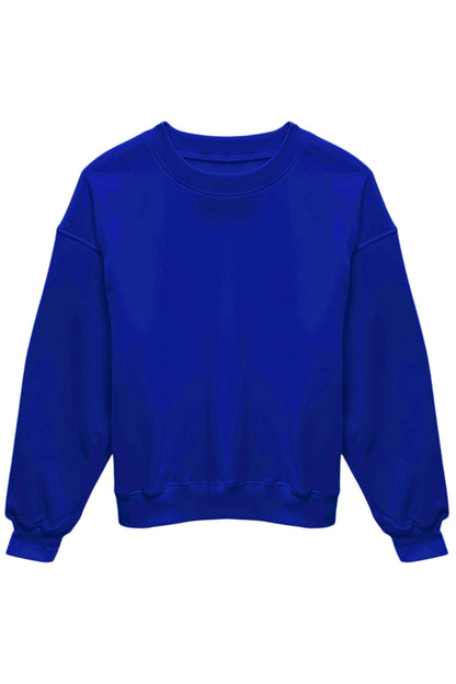 TWEEN DYLAN SOLID OVERSIZED CREW SWEATSHIRT - FINAL SALE