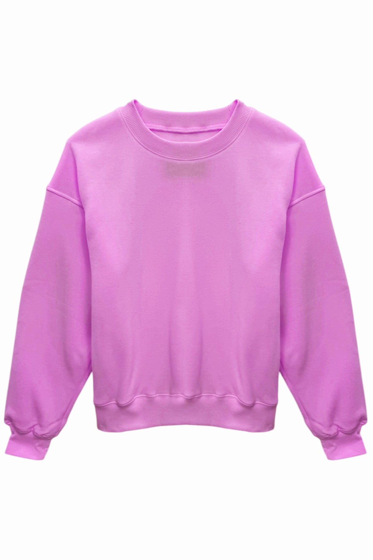 TWEEN DYLAN SOLID OVERSIZED CREW SWEATSHIRT - FINAL SALE
