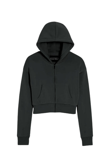 TWEEN DYLAN ZIP CROP HOODIE