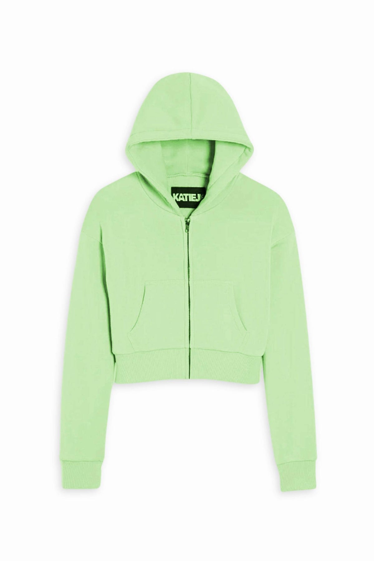 JUNIOR DYLAN ZIP CROP HOODIE - FINAL SALE
