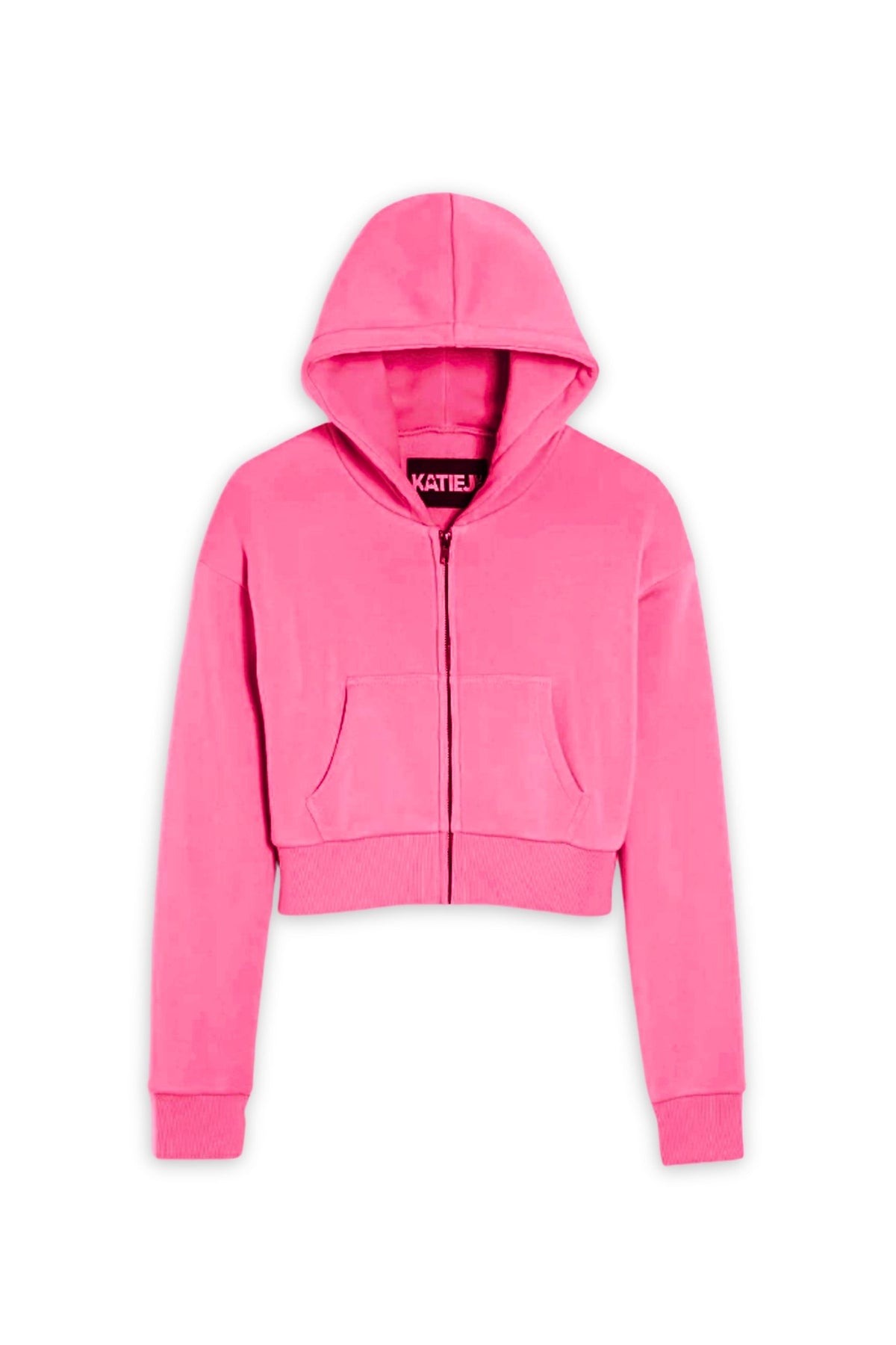 JUNIOR DYLAN ZIP CROP HOODIE - FINAL SALE