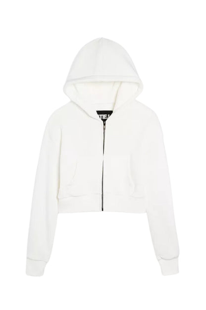 TWEEN DYLAN ZIP CROP HOODIE