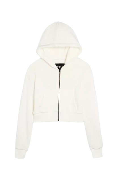 TWEEN DYLAN ZIP CROP HOODIE