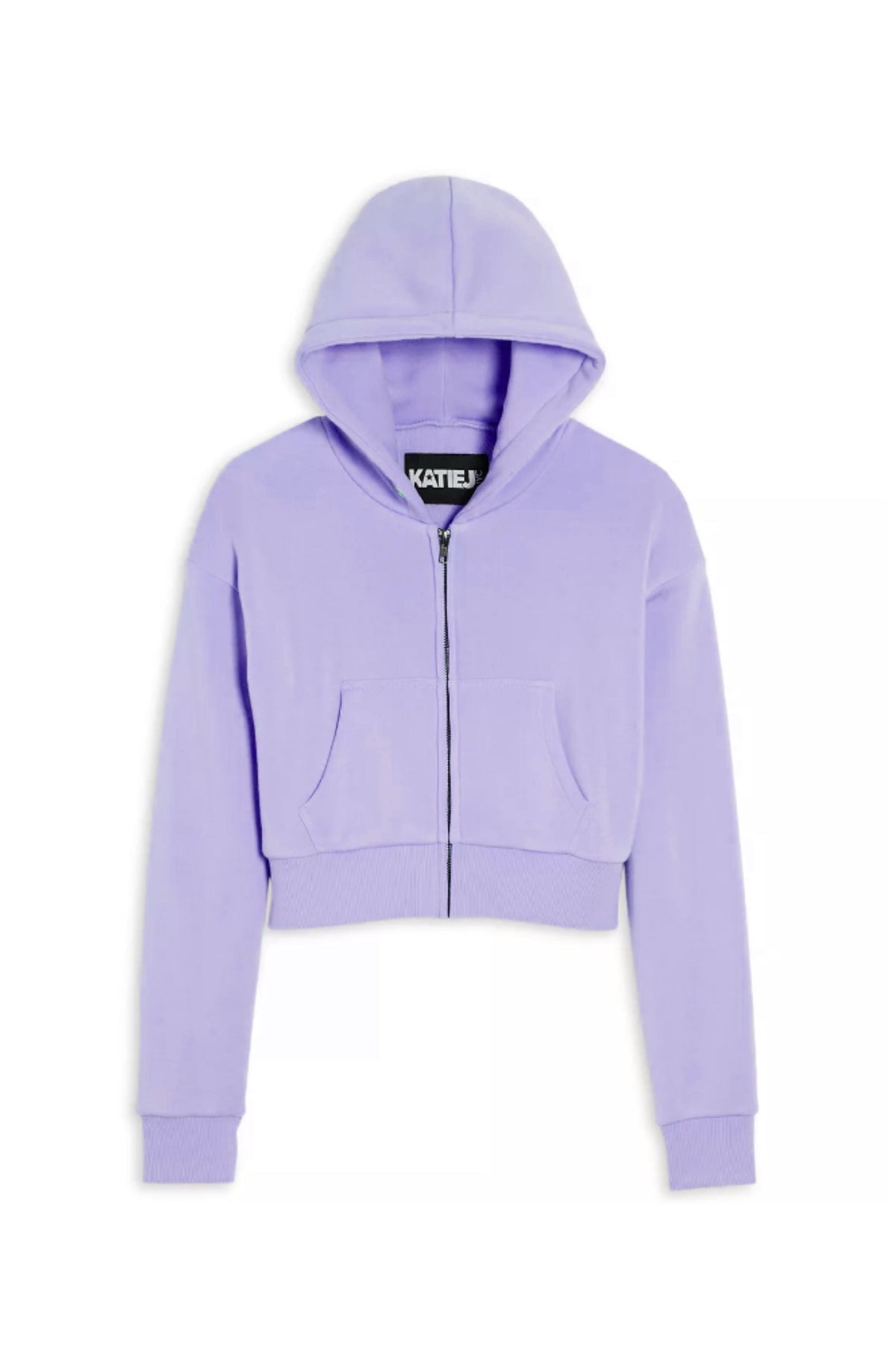 JUNIOR DYLAN ZIP CROP HOODIE - FINAL SALE