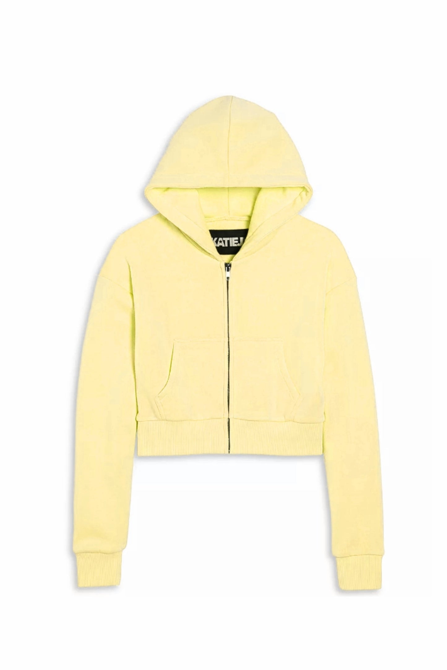 JUNIOR DYLAN ZIP CROP HOODIE - FINAL SALE