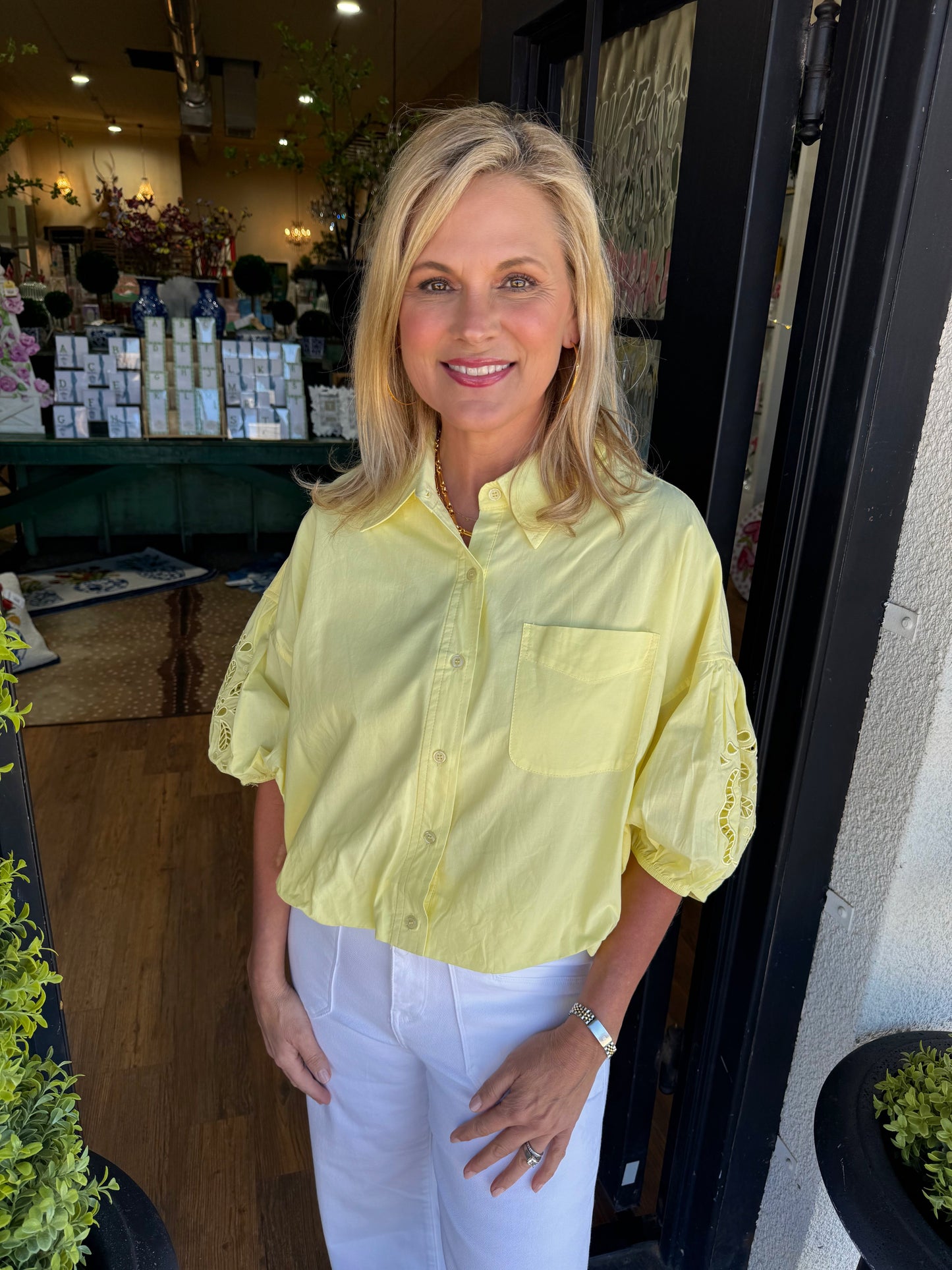 Willa Top - Lemon