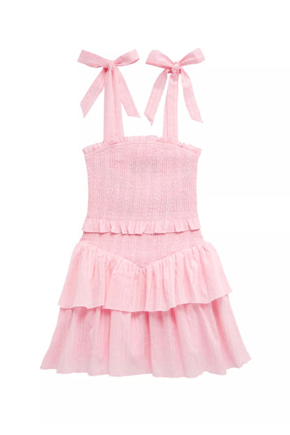 JUNIOR EMERSON SOLID DRESS