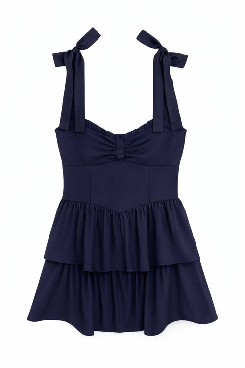 TWEEN MASON SOLID DRESS