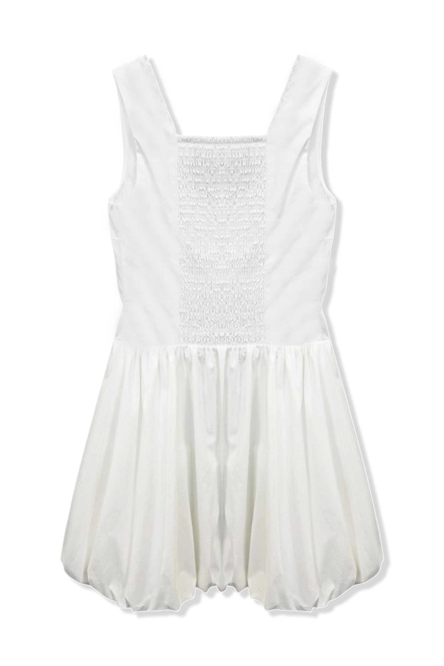 JUNIOR ENOLA COTTON POPLIN BUBBLE DRESS