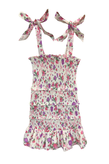 JUNIOR EVAN PRINT DRESS - FINAL SALE