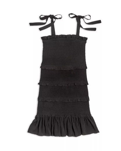 JUNIOR EVAN SOLID DRESS