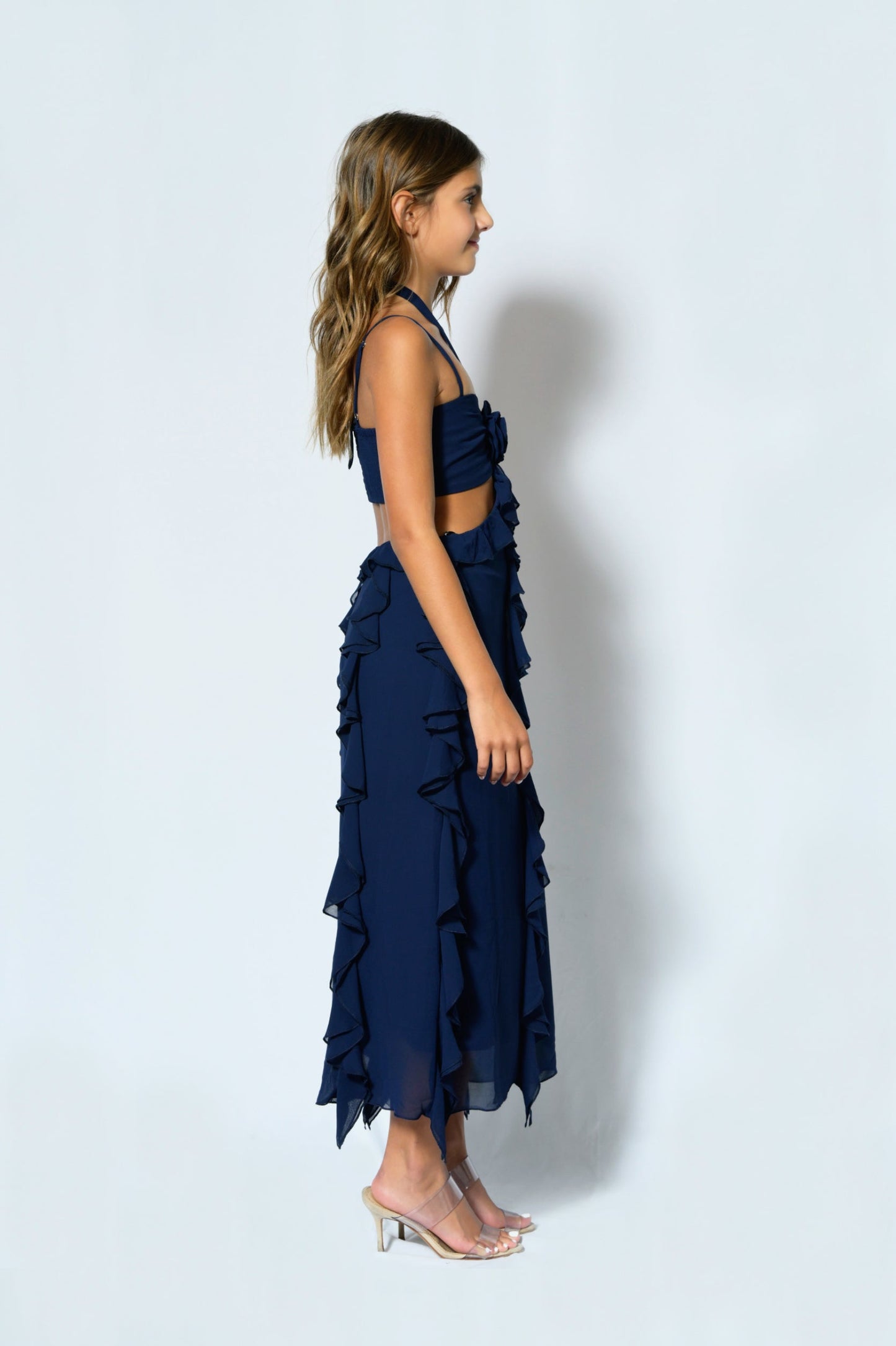 TWEEN EVERLY CUTOUT MAXI DRESS