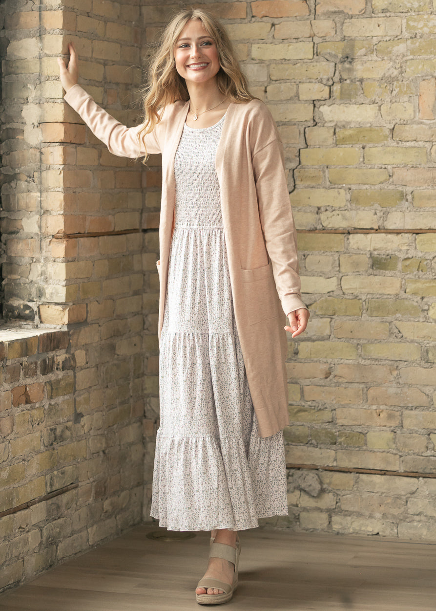 Essential Long + Soft Cardigan