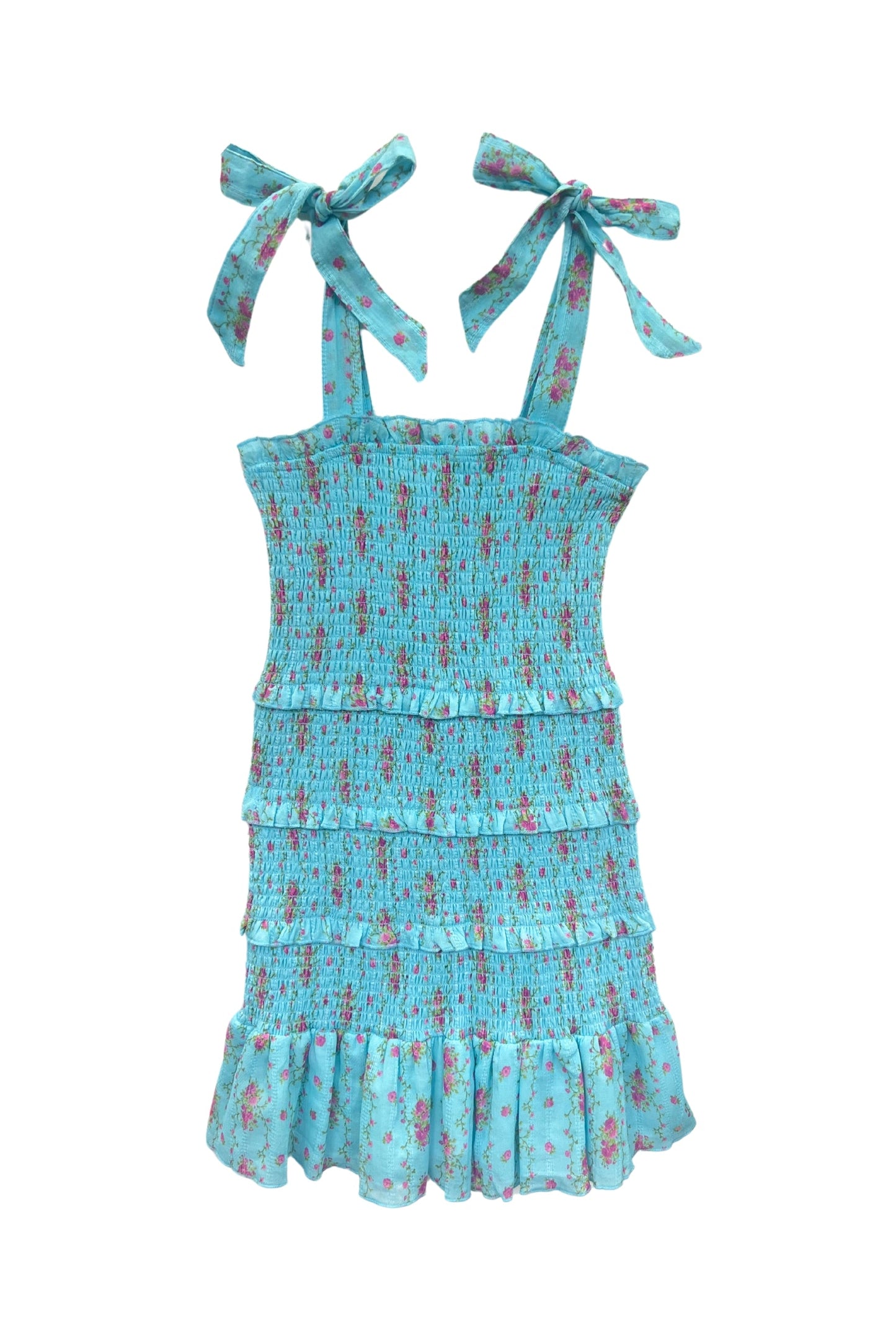 JUNIOR EVAN PRINT DRESS - FINAL SALE