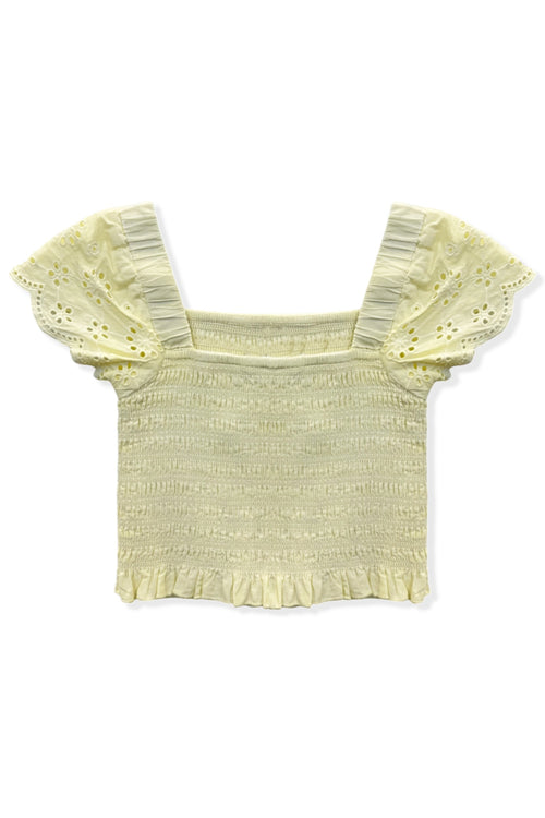 TWEEN FAYE STONEWASH TOP- FINAL SALE
