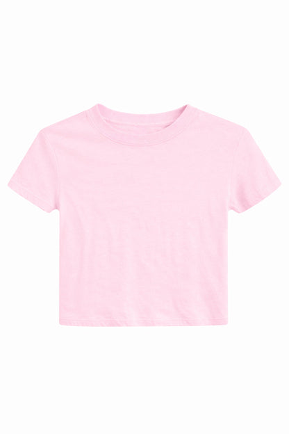 TWEEN FEARLESS CROP TEE