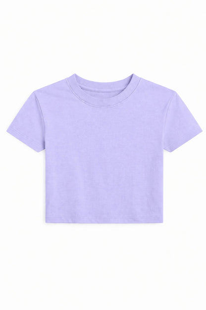 TWEEN FEARLESS CROP TEE