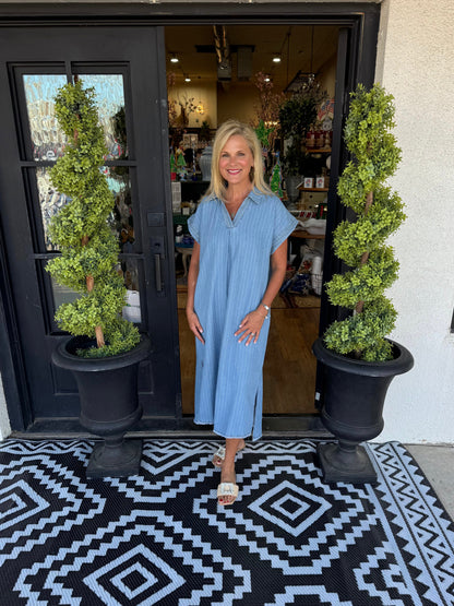 Kylie Dress - Light Denim