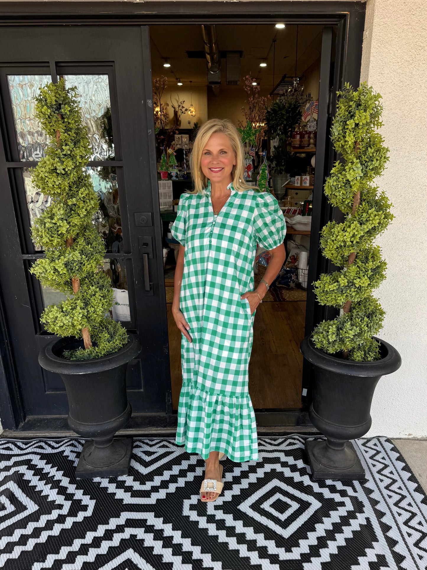 Sophie Dress - Green