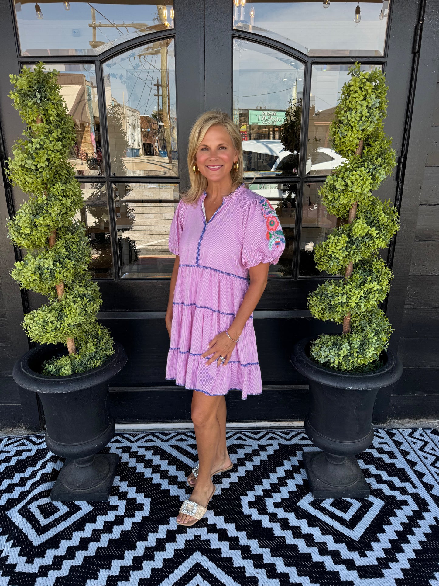 Collins Dress - Berry