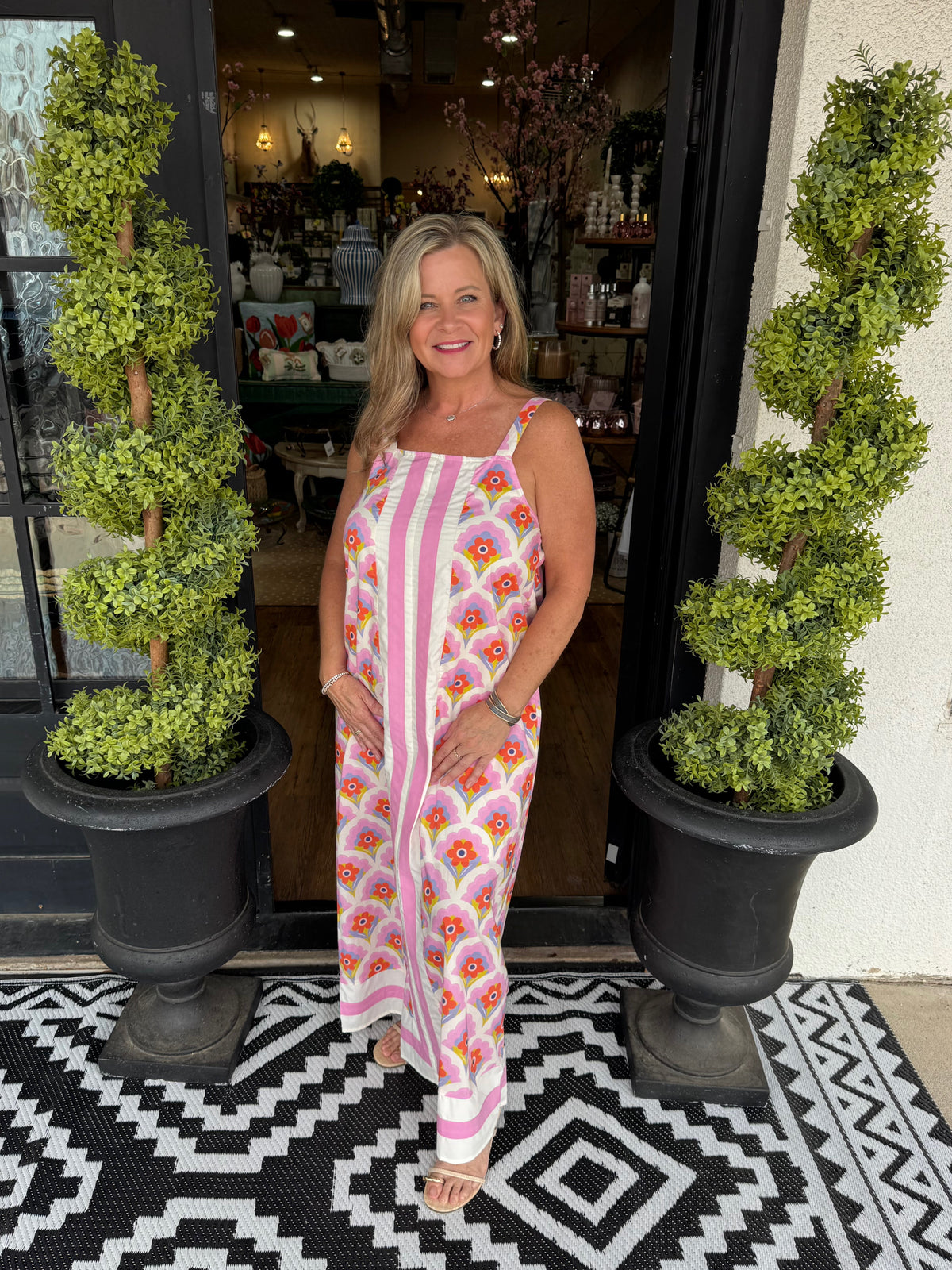 Ava Dress - Pink