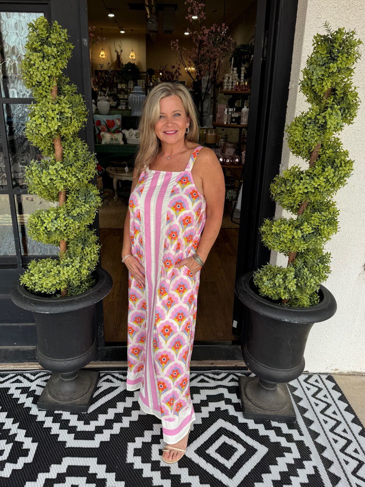 Ava Dress - Pink