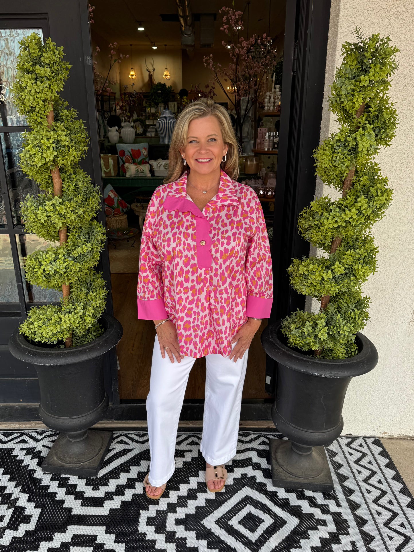 Jade Top - Pink