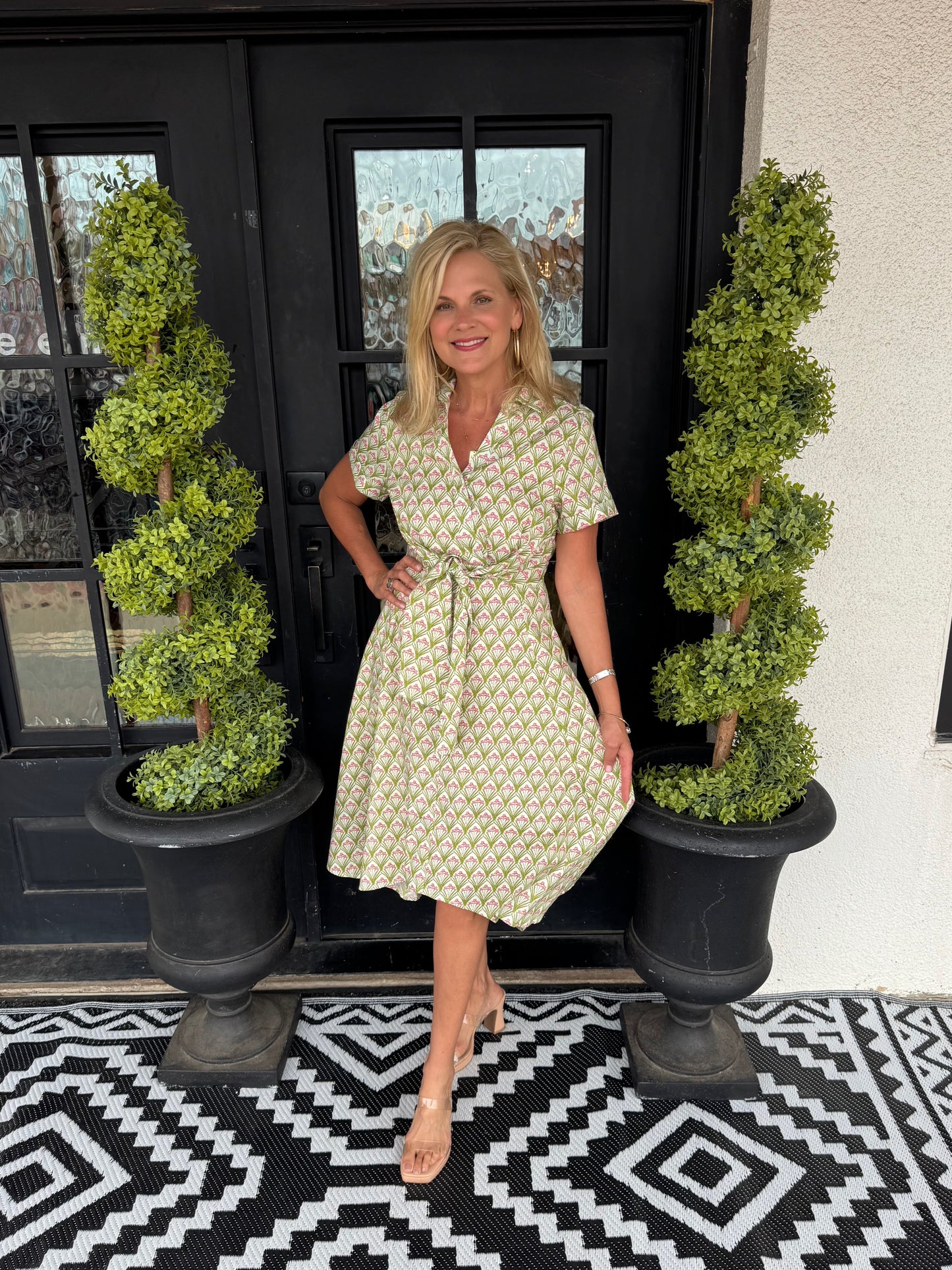 Virginia Dress - Green