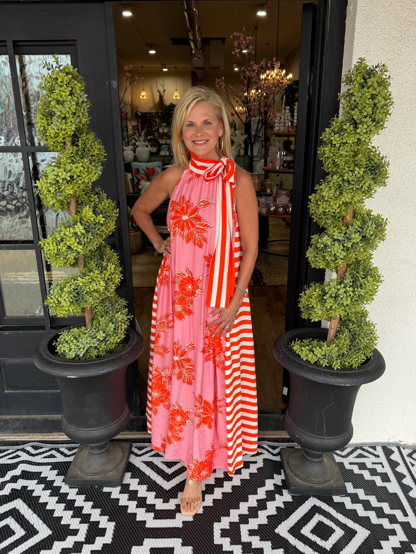 Naomi Dress - Pink